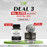 Shilajit Tablets + Shilajit 25G (Save Rs.500)